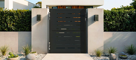 Πόρτα κήπου από ατσάλι